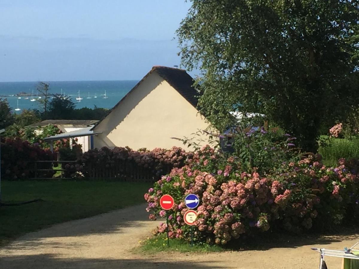 Tente 3 Chambres, Petit Camping Familial Vue Mer Plestin-les-Grèves Dış mekan fotoğraf